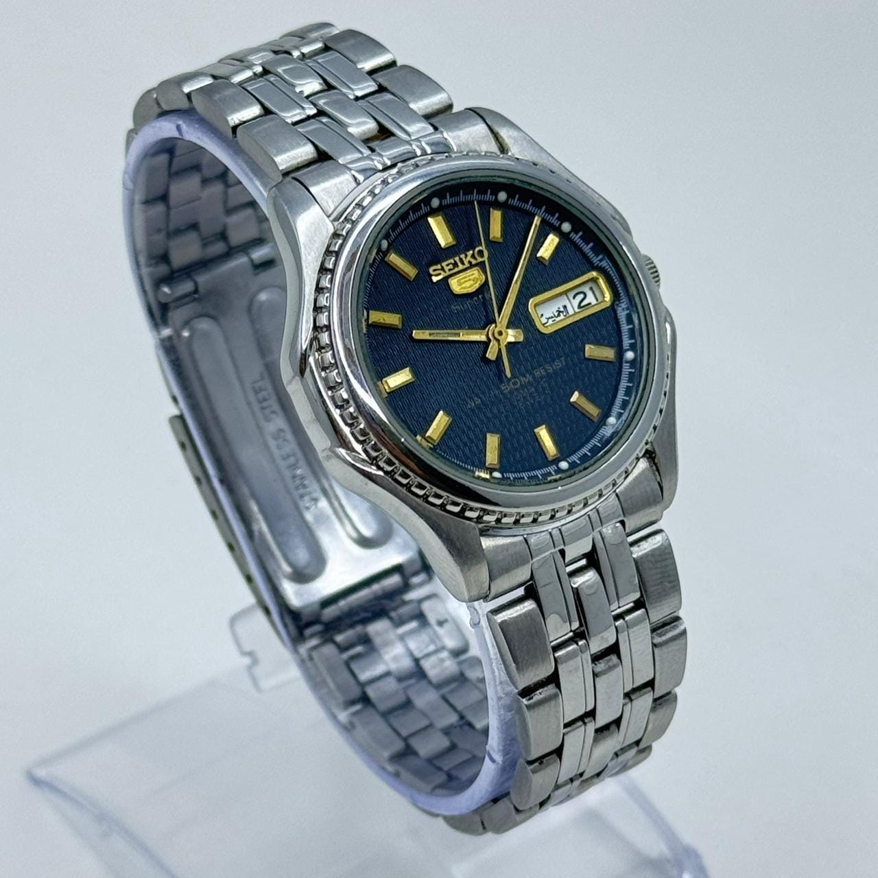 Seiko 5 Superior 7S36-0210 Automatic Men's Wristwatch Vintage Japanese