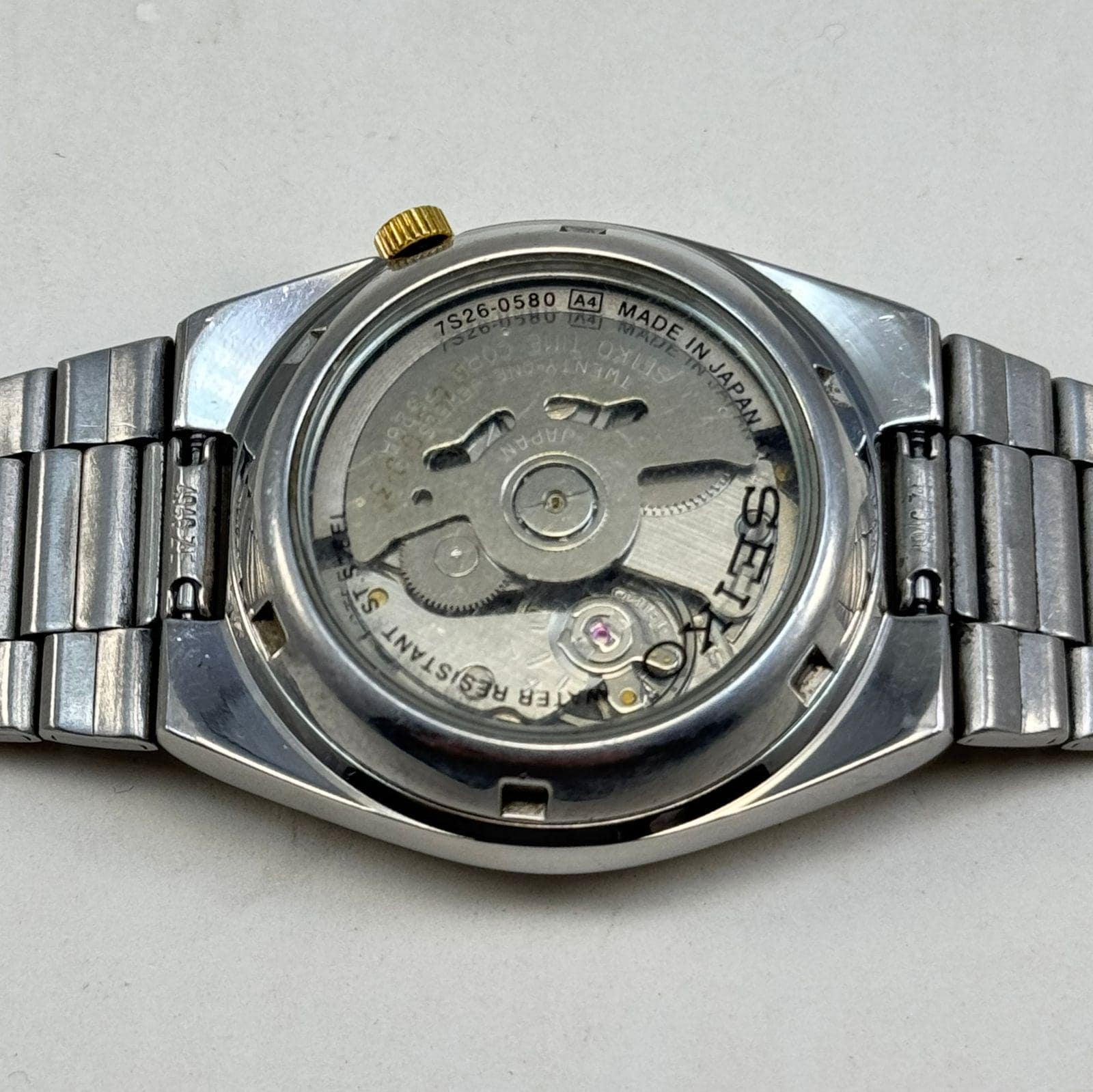 Vintage Seiko 5 - Automatic Watch Day/Date Stainless Steel Japan Made