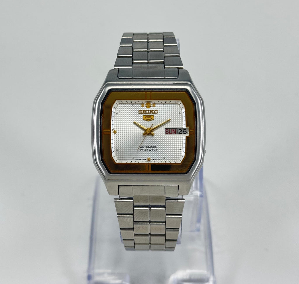 Vintage Seiko 5 Automatic Men's Watch 17 Jewels Cal. 7009 Japan