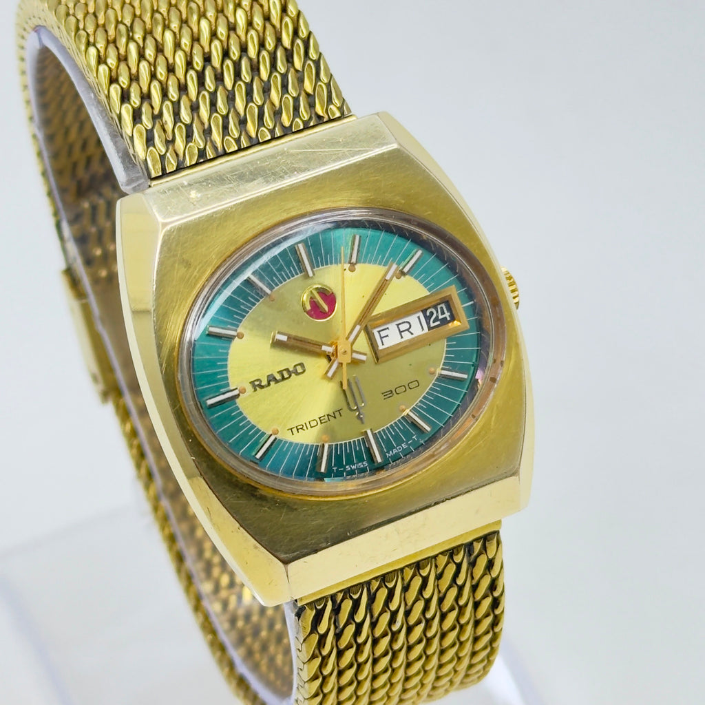 Vintage Rado Trident 300 Automatic Men's Watch Swiss Made