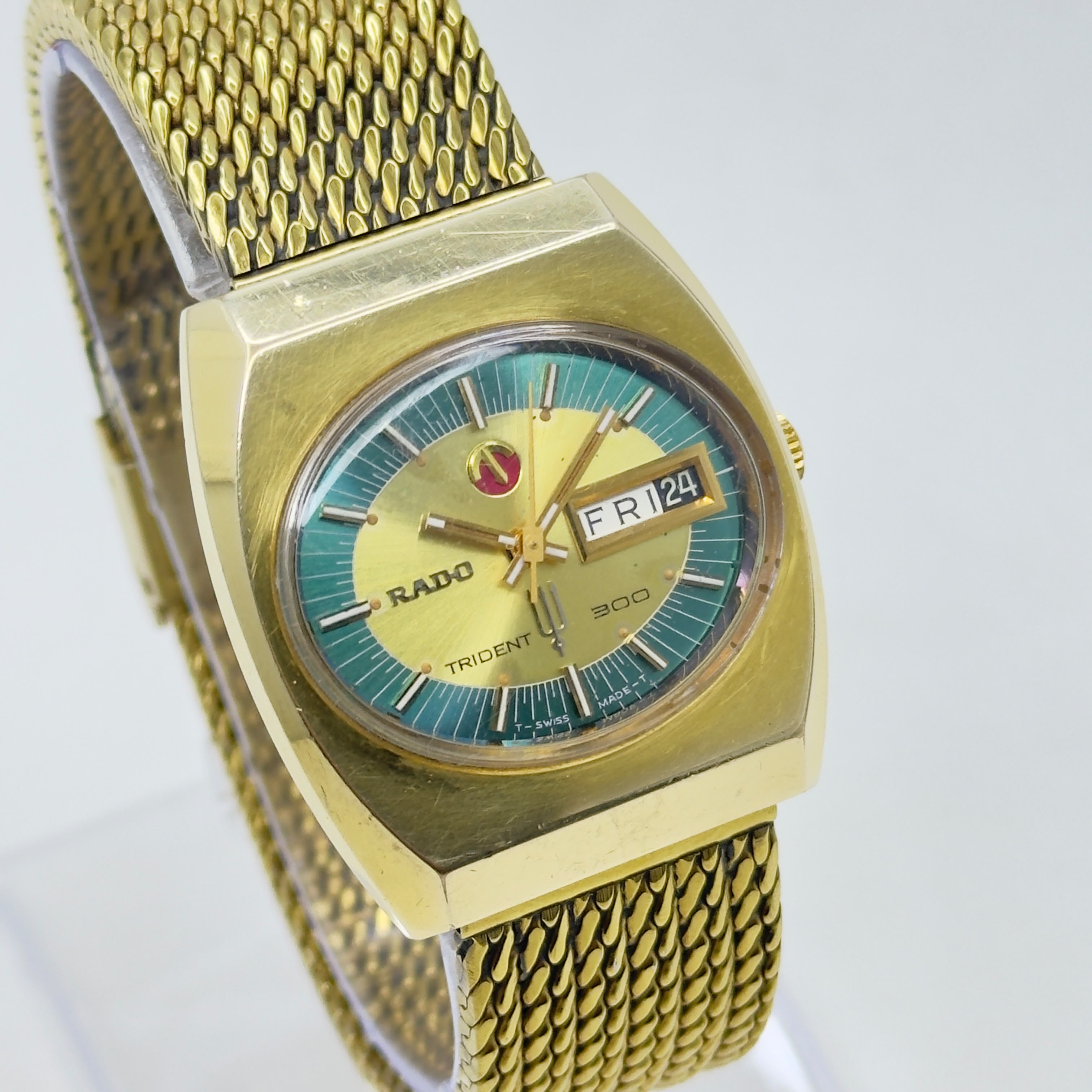 Vintage Rado Trident 300 Automatic Men's Watch Swiss Made