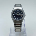 Seiko 5 Automatic – Black Dial Vintage Style Day-Date Men’s Watch