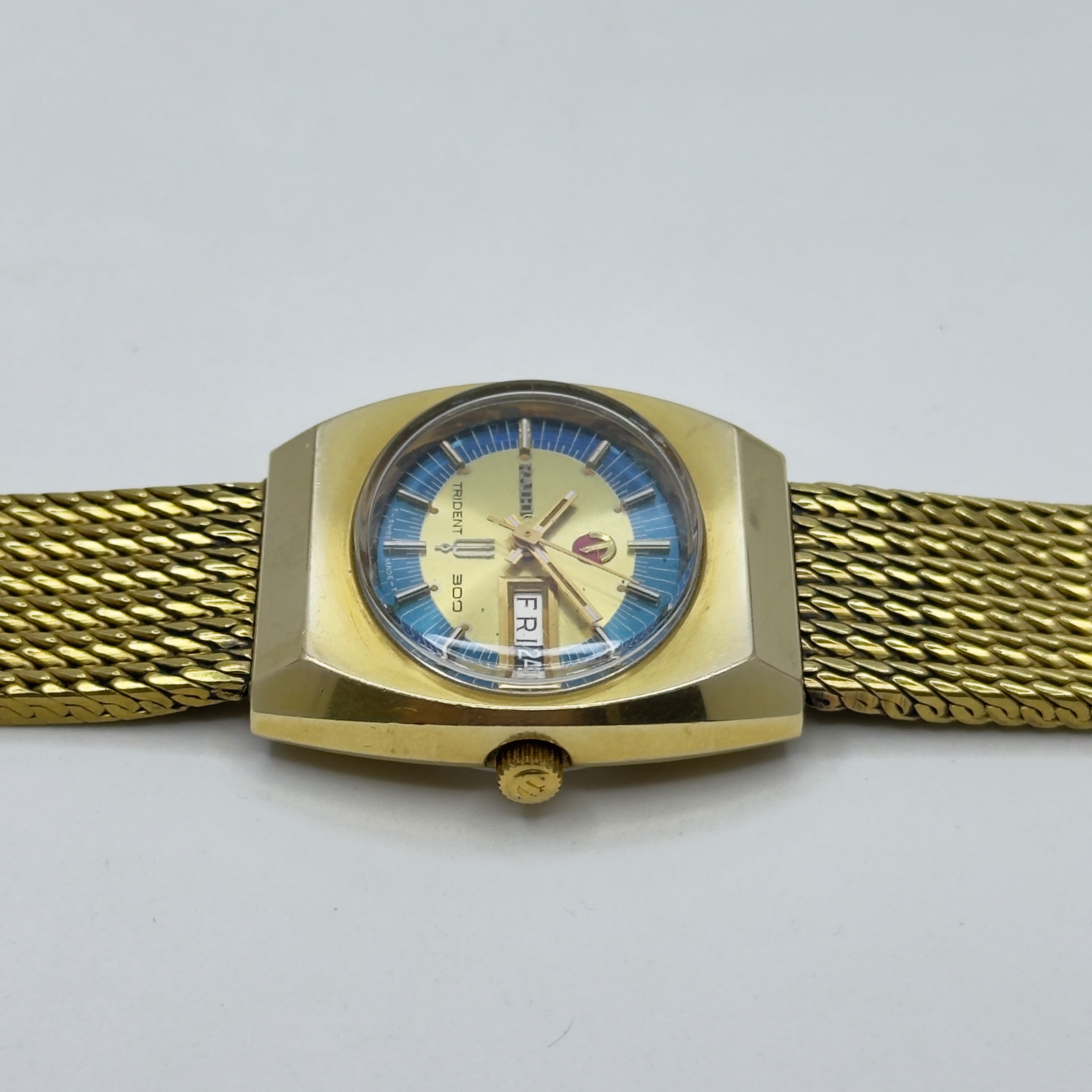 Vintage Rado Trident 300 Automatic Men's Watch Swiss Made