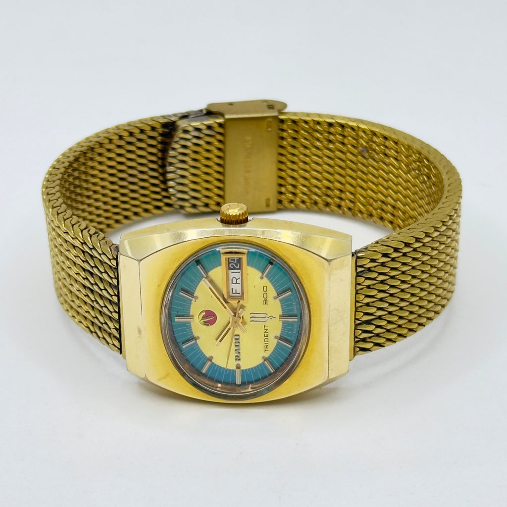 Vintage Rado Trident 300 Automatic Men's Watch Swiss Made