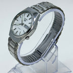 Vintage Seiko 5 Automatic Watch White Dial 17 Jewels Jpn