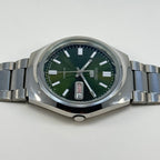 Seiko 5 - Custom Vintage Style Automatic Mens Watch 6309 Olive Green