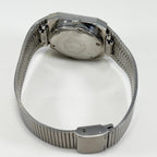 Vintage Seiko 5 - Automatic Women's Watch Square Case Grey Dial Japan