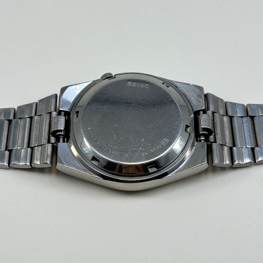 Seiko 5 Automatic Men's Watch Black Dial Vintage Style 36mm Day-Date Japan