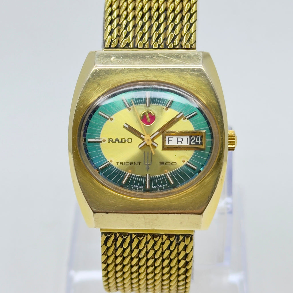 Vintage Rado Trident 300 Automatic Men's Watch Swiss Made