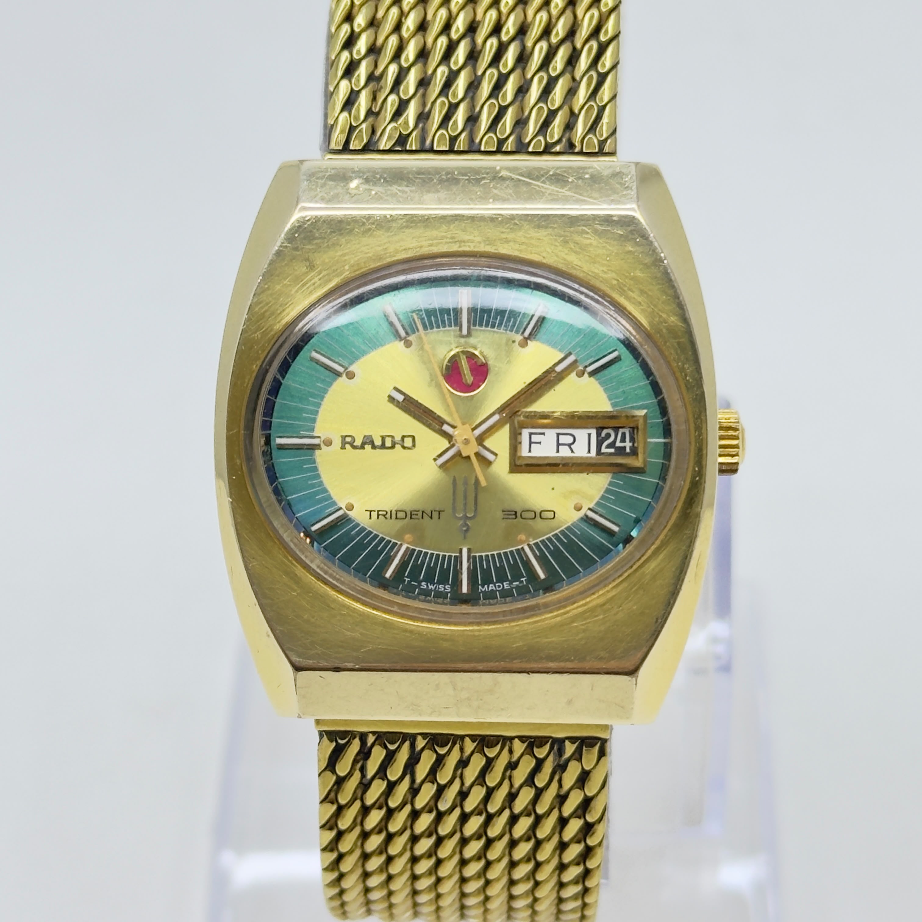 Vintage Rado Trident 300 Automatic Men's Watch Swiss Made