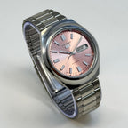 Seiko 5 - Custom Vintage Style Automatic Mens Watch 6309  Salmon Sunburst Dial