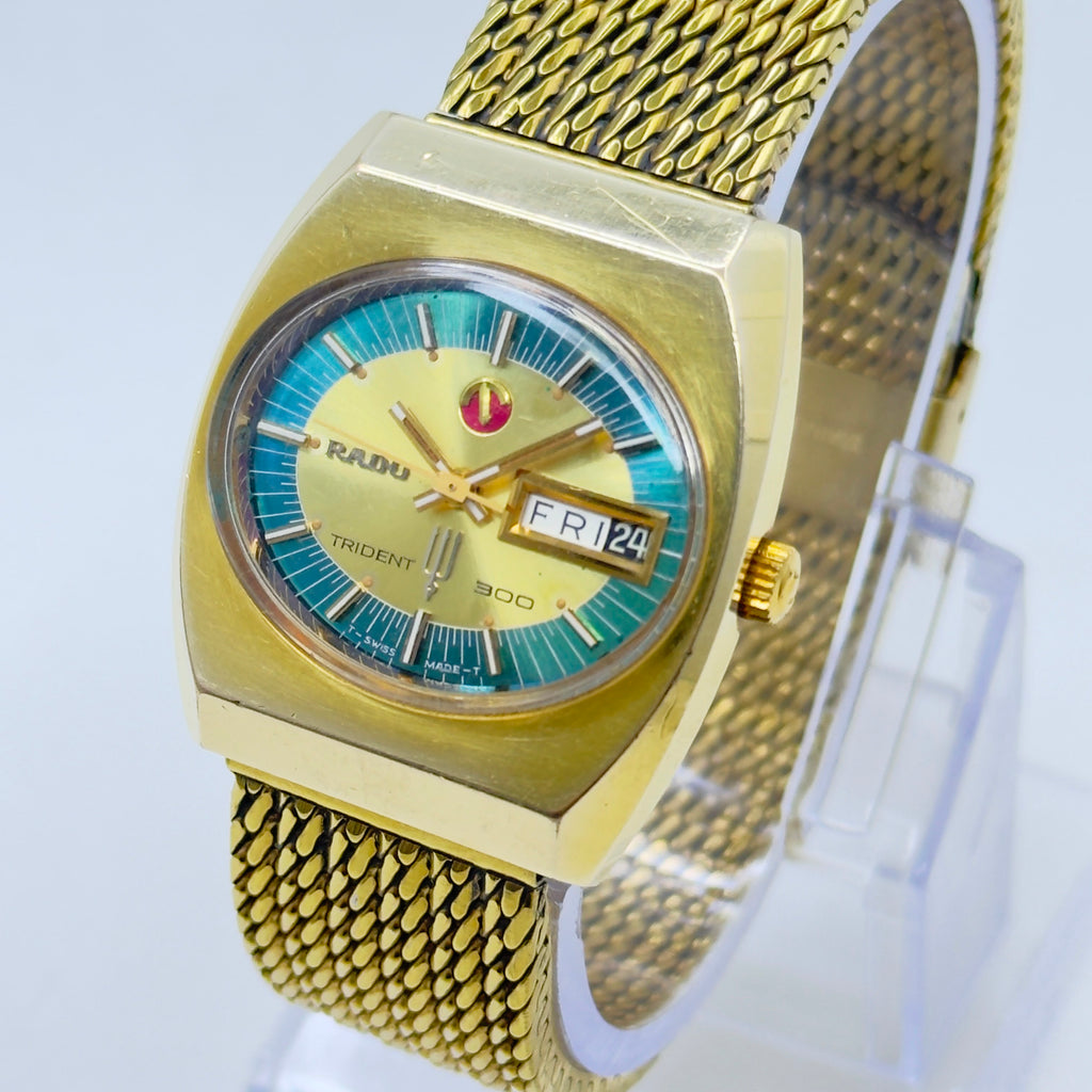 Vintage Rado Trident 300 Automatic Men's Watch Swiss Made