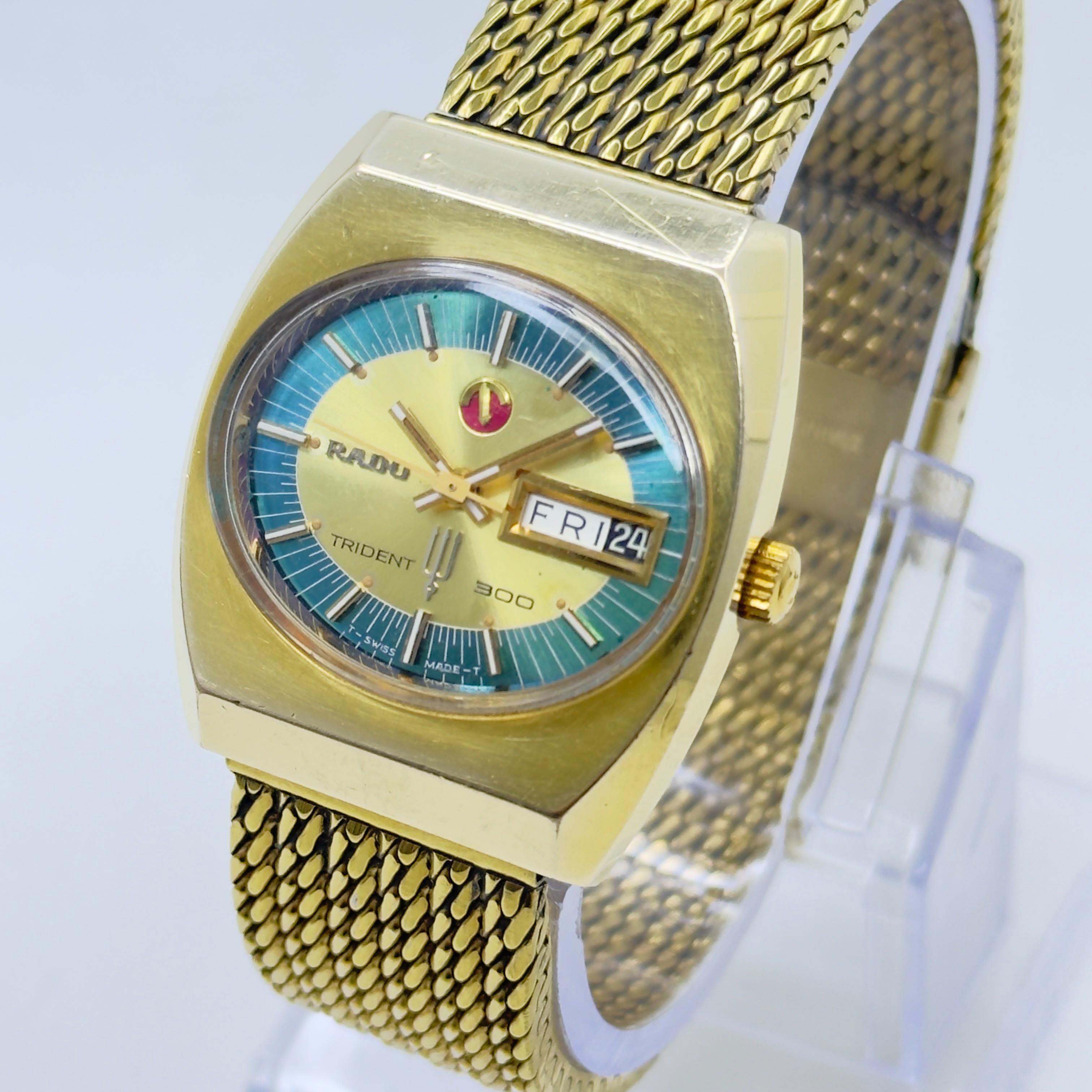 Vintage Rado Trident 300 Automatic Men's Watch Swiss Made