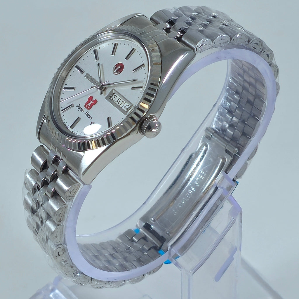 Vintage Rado Purple Horse Automatic - Silver Dial Men's Watch