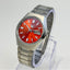 Seiko 5 Automatic – Orange Sunburst Dial Vintage Style Day-Date Men’s Watch.