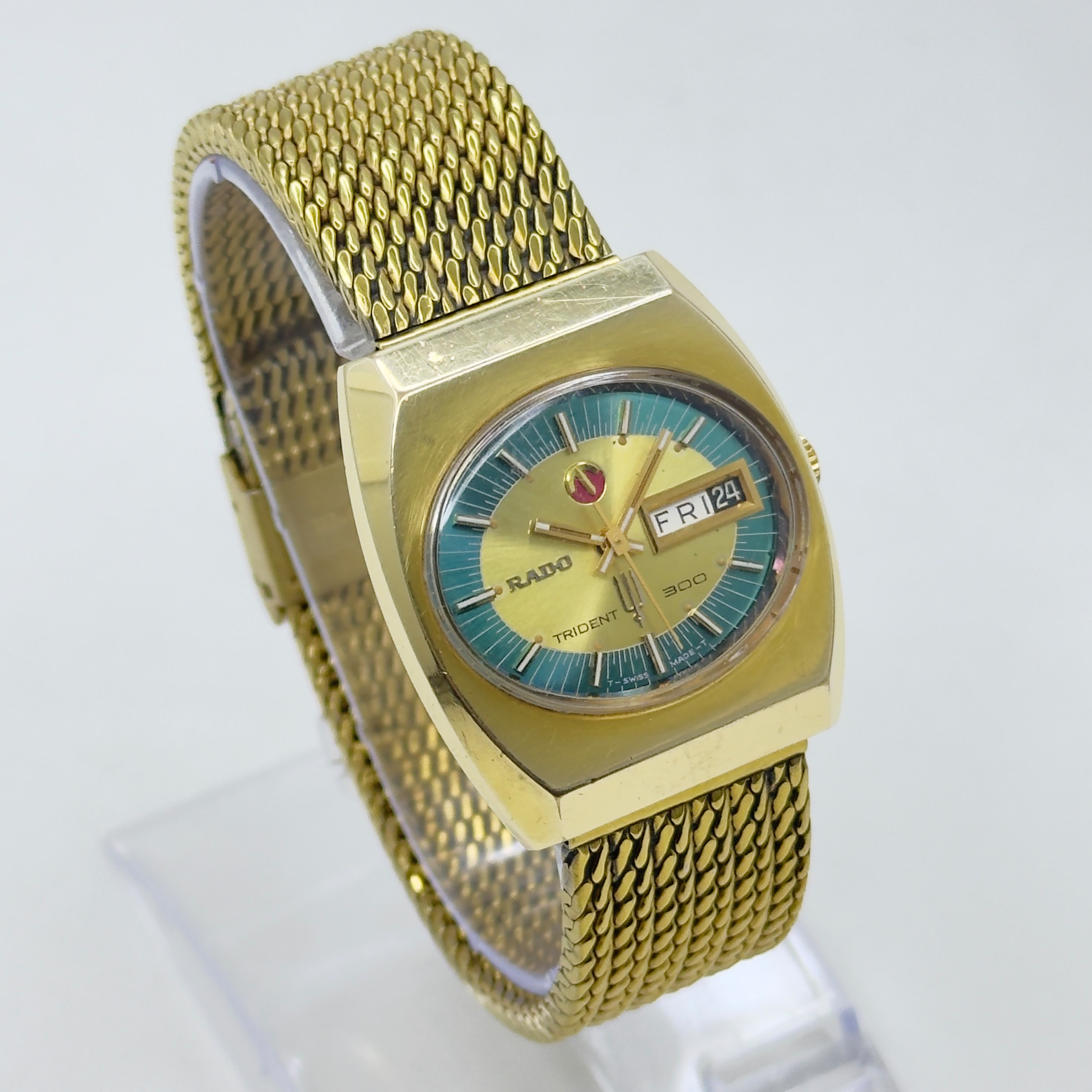 Vintage Rado Trident 300 Automatic Men's Watch Swiss Made