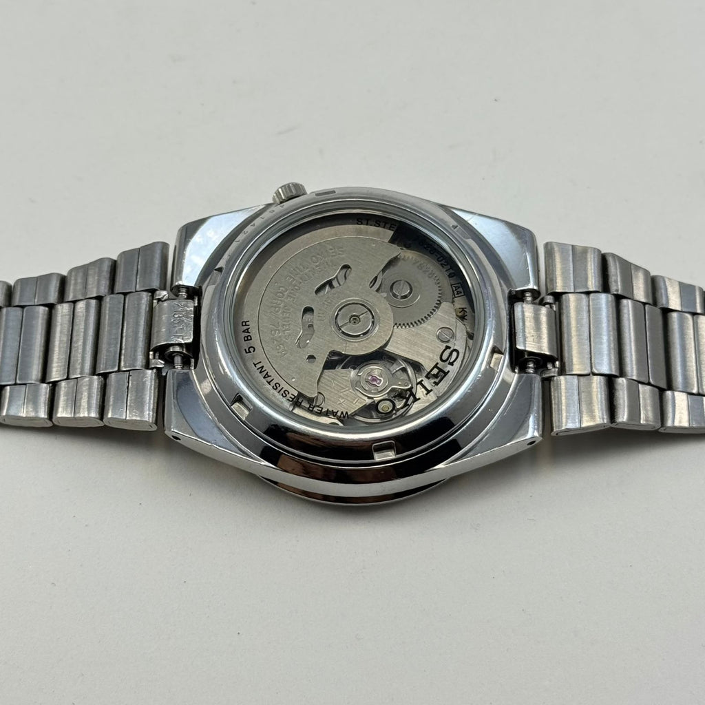 Seiko 5 -  Automatic Watch 21 Jewels  Green Dial Vintage Style Mod