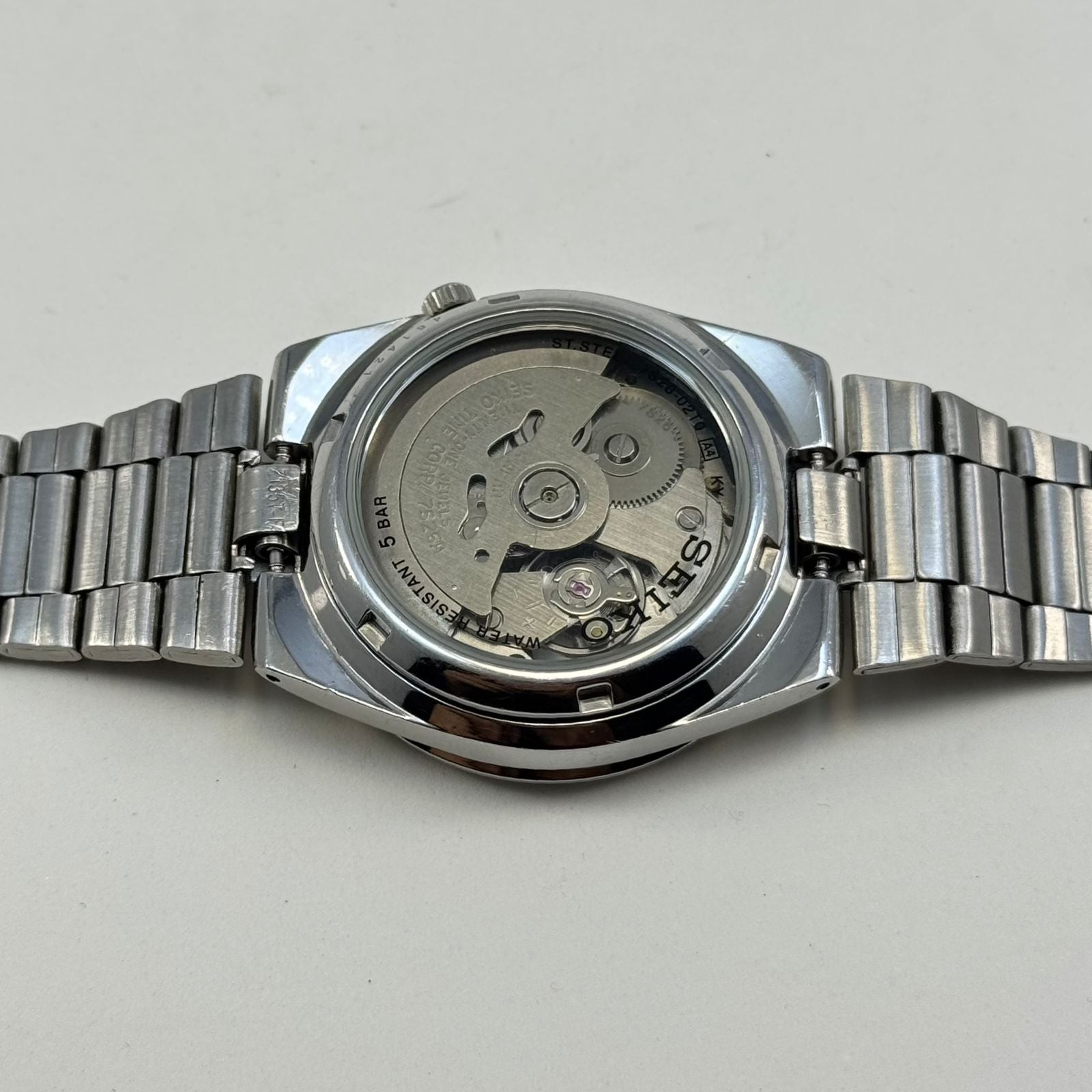 Seiko 5 -  Automatic Watch 21 Jewels  Green Dial Vintage Style Mod