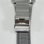 Vintage Seiko 5 - Automatic Women's Watch Square Case Grey Dial Japan